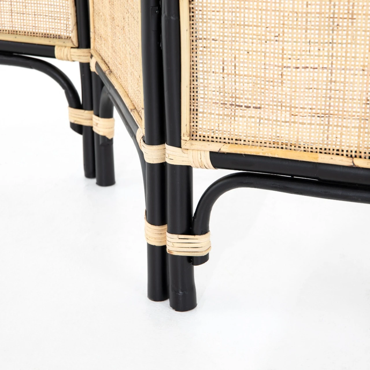 Sundara Woven Natural Rattan Screen Room Divider 10 Sundara Woven Natural Rattan Screen Room Divider - Image 8