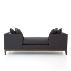 Kensington Charcoal Upholstered Double Chaise Daybed -Famous Furniture Shop Kensington Charcoal Upholstered Double Chaise Daybed3 91762.1431479741