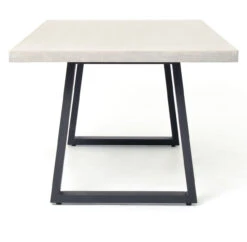 Masonry Concrete 79” Dining Table -Famous Furniture Shop Masonry Concrete 79 Dining Room Table 1 63815.1525295758
