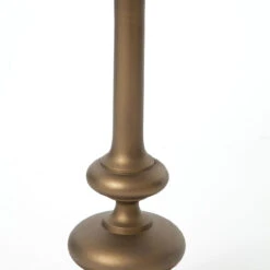 Marlow Matchstick Pedestal Matte Brass Side Table -Famous Furniture Shop Matchstick1 46066.1428044123