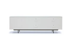 Modern White Large Media Console With Sliding Doors -Famous Furniture Shop Modern White Large Media Console with Sliding Doors4 38113.1452239732