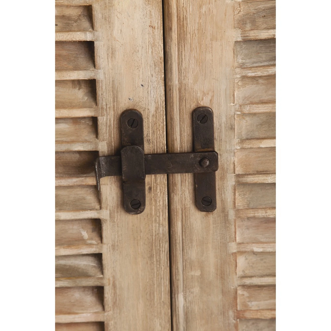 Paris Industrial Iron + Wood 2 Door Cabinet 4 Paris Industrial Iron + Wood 2 Door Cabinet - Image 2