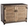Paris Industrial Iron + Wood 2 Door Cabinet 2 Paris Industrial Iron + Wood 2 Door Cabinet -Famous Furniture Shop Paris Shutter Cabinet 54454.1448244151