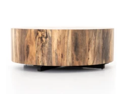 Hudson Spalted Rustic Wood Block Round Coffee Table -Famous Furniture Shop Screen Shot 2022 08 23 at 2.22.01 PM 21845.1661279020
