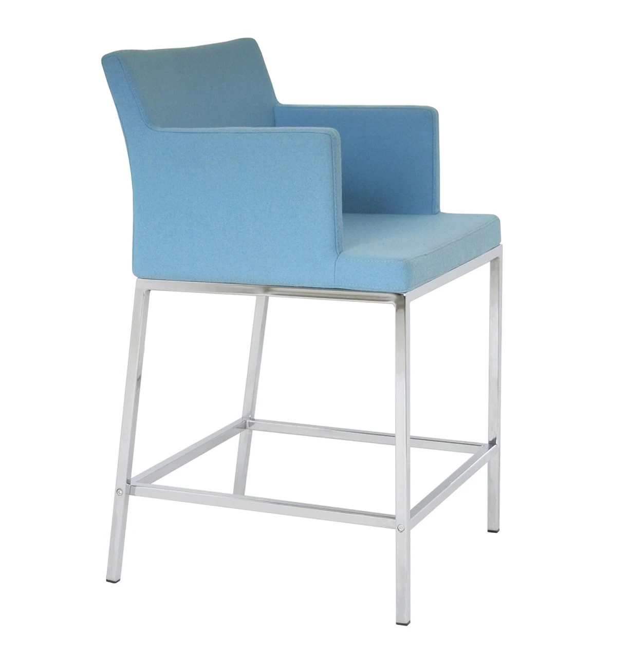 Soho Chrome Bar Stool 4 Soho Chrome Bar Stool - Image 2