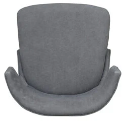 Task Dark Gray Nailhead Wing Swivel Bar Stool -Famous Furniture Shop Task Dark Gray Upholstered Nailhead Wing Counter Stool1 24735.1500572415