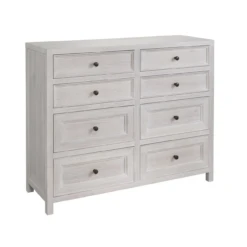 Larson Modern Farmhouse 8 Drawer Dresser Buttermilk -Famous Furniture Shop U011050 VM2 42570.1687375256
