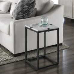 Modern Farmhouse Archer Chairside Table -Famous Furniture Shop U011817 vm 003 60724.1648800370