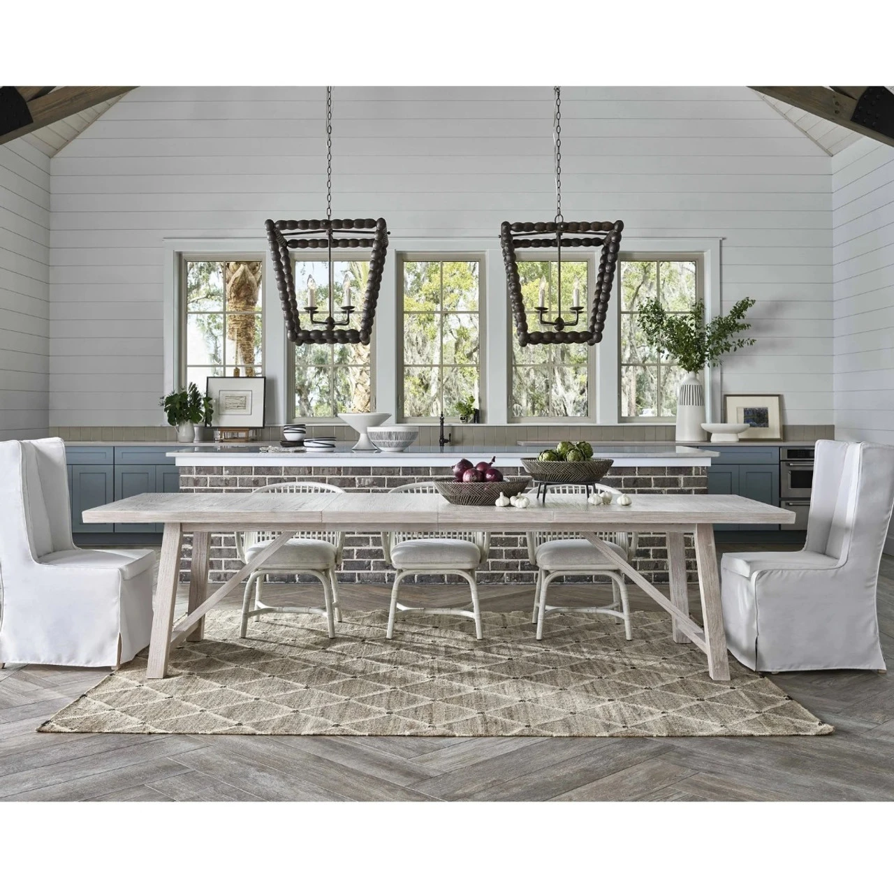 Coastal Getaway Extension Dining Table 124" 4 Coastal Getaway Extension Dining Table 124" - Image 2