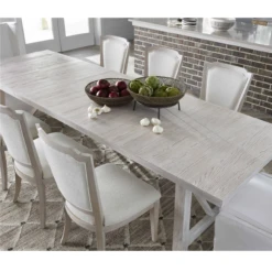 Coastal Getaway Extension Dining Table 124" 12 Coastal Getaway Extension Dining Table 124" -Famous Furniture Shop U033655 TOP RM 76136.1634918675