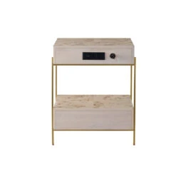 Tranquility - Miranda Kerr Home 2 Drawer Bedside Table -Famous Furniture Shop U195351 BACK 89224.1688671275