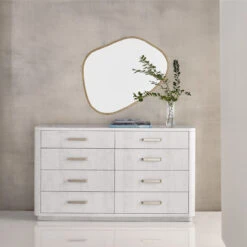 Tranquility Miranda Kerr Home Gallett Accent Mirror Large -Famous Furniture Shop U195C050 RM ALT 09157.1688396291