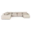Westwood Modern Essence Natural 6-Piece U-Shape Modular Sectional With Ottoman 170" 1 Westwood Modern Essence Natural 6-Piece U-Shape Modular Sectional With Ottoman 170" -Famous Furniture Shop UATR 066 377 S12 1 27957.1614818916