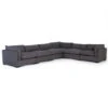 Westworld Modern Gray 6-Piece Corner Sectional Sofa 156" -Famous Furniture Shop UATR S07 008 PRM 1 41668.1527888989