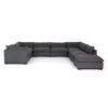 Westwood Modern Bennett Charcoal 8-Piece U-Shape Modular Sectional With Ottoman 156" -Famous Furniture Shop UATR S11 008 64990.1611534915