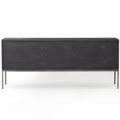 Fulton Trey Black Industrial Modular Media Console 69" -Famous Furniture Shop UFUL 031A BCK 1 45119.1623426050