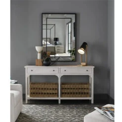 Modern Farmhouse Kinsley Buttermilk Finish Console Table -Famous Furniture Shop UO11803 copy 1 00287.1689275981