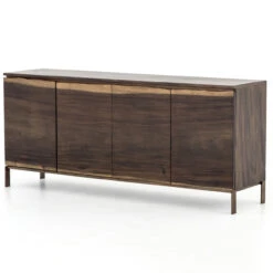 Live Edge Solid Wood 4 Door Buffet Sideboard 70" -Famous Furniture Shop UWES 150 PRM 1 97199.1515775715