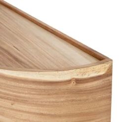 Lunas Natural Wood Curved Sideboard Buffet 77" 23 Lunas Natural Wood Curved Sideboard Buffet 77" -Famous Furniture Shop UWES 213 DET 1 84771.1569634734