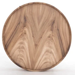 Lunas Natural Wood Drum Coffee Table 40" -Famous Furniture Shop UWES 255 TOP 1 1 01482.1583947391