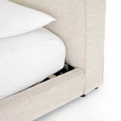 Aidan Low Profile Upholstered Queen Platform Bed -Famous Furniture Shop VBCN 004Q 068 DET 5 34408.1572651548