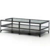 Shadow Box Metal And Glass Coffee Table 1 Shadow Box Metal And Glass Coffee Table -Famous Furniture Shop VBEL F038 PRM 1 08354.1487964323