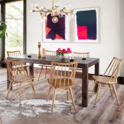 Lewis Sandy Oak Windsor Dining Chair -Famous Furniture Shop VBFS 001J 2 34416.1615083654