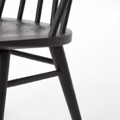 Windsor Dining Chair - Black Oak -Famous Furniture Shop VBFS 001 DET 1 78897.1487959072