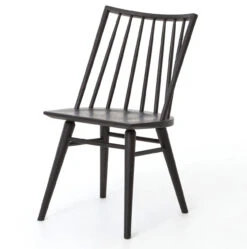 Windsor Dining Chair - Black Oak