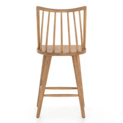 Lewis Sandy Oak Windsor Counter Stool -Famous Furniture Shop VBFS 014H 5 71106.1615006227