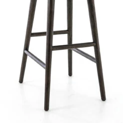 Saddle Mid-Century Oak Bar Stool -Famous Furniture Shop VBFS 038A 377 DET 1 52110.1544740697