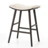 Saddle Mid-Century Oak Counter Stool -Famous Furniture Shop VBFS 038A 377 PRM 1 01679.1544740426
