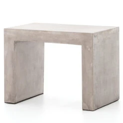 Parish Indoor / Outdoor Grey Concrete End Table