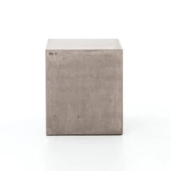 Parish Indoor / Outdoor Grey Concrete End Table -Famous Furniture Shop VBNA 011 SID 1 81127.1590518615