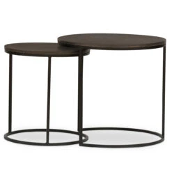 Lavastone Nesting Tables -Famous Furniture Shop VCNS 124 WE SID 1 37606.1619825704