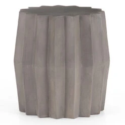 Gem Dark Grey Indoor/Outdoor End Table