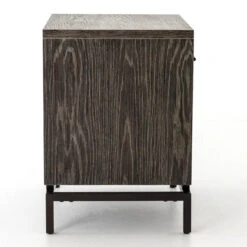 Alexa Industrial Modern Iron & Oak Nightstand -Famous Furniture Shop VHAD 033 SID 1 29968.1514594107