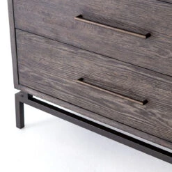 Alexa Industrial Modern Iron & Oak 6 Drawers Dresser -Famous Furniture Shop VHAD 034 DET 6 23137.1514592684