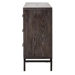 Alexa Industrial Modern Iron & Oak 6 Drawers Dresser -Famous Furniture Shop VHAD 034 SID 1 1 23118.1514592704