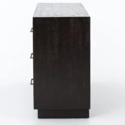 Modern Burnished Black Wood 6 Drawer Dresser -Famous Furniture Shop VHAD F183 SID 1 78051.1465619122