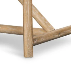 Mika Rustic Modern Whitewashed Oak Dining Table 84" -Famous Furniture Shop VPTN 129 DET 2 21739.1572462374