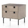 Carly Grey Wash 2 Drawer Nightstand -Famous Furniture Shop VPTN 158 1 19488.1617998381