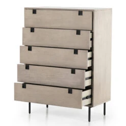 Carly Grey Wash 5 Drawer Dresser -Famous Furniture Shop VPTN 184 5 63444.1617999506