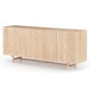Mika Washed Oak Veneer 4 Door Dining Sideboard 72" -Famous Furniture Shop VPTN 191 1 79167.1614224711