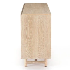 Mika Washed Oak Veneer 4 Door Dining Sideboard 72" -Famous Furniture Shop VPTN 191 6 65663.1614224727