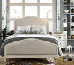 Amity French Oak 2 Drawer Nightstand - White -Famous Furniture Shop WF987 BR RS02 210B 350 09764.1464832671