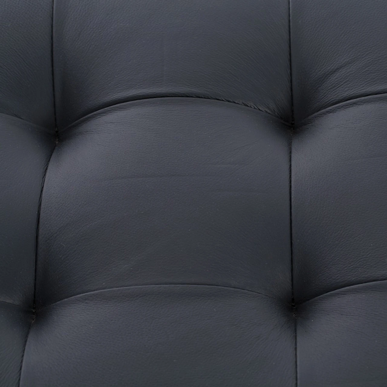 Zephyr Tufted Black Leather Bench 5 Zephyr Tufted Black Leather Bench - Image 3