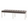 Zephyr Tufted Dove Leather Bench -Famous Furniture Shop Zephyr Tufted Dove Leather Bench 34357.1448409264