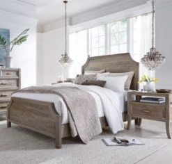 Amelie Solid Wood King Bed Frame