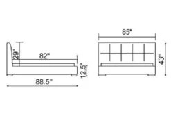 Amelie King Size Bed -Famous Furniture Shop amelie king size bed 26966.1334690744